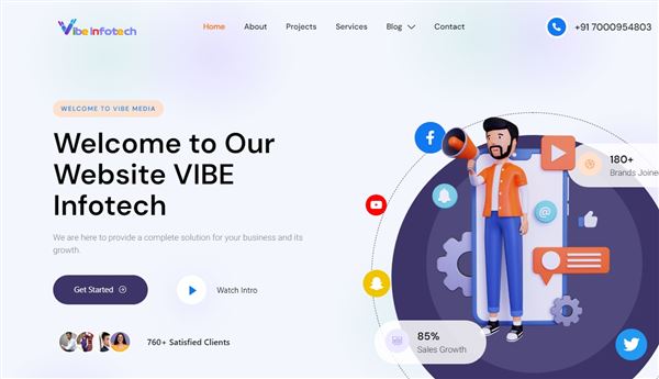 Vibe Infotech - Digital Marketing | Website Development